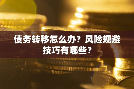 济南债务转移怎么办?风险规避技巧有哪些? 济南债务转移怎么办?风险规避技巧有哪些?