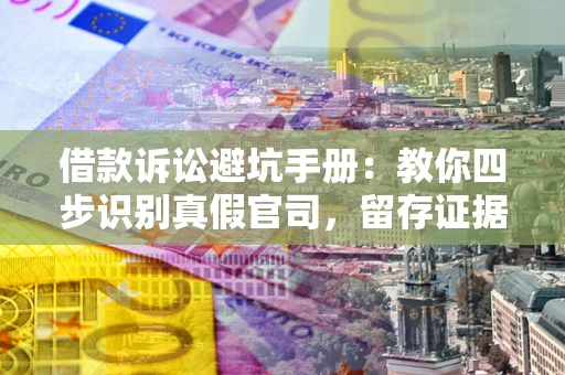 济南借款诉讼避坑手册:教你四步识别真假官司,留存证据不踩雷 济南借款诉讼避坑手册:教你四步识别真假官司,留存证据不踩雷